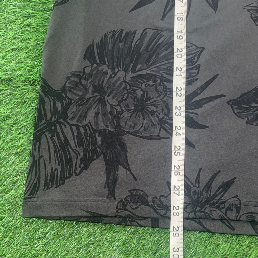 Under Armour Black/dark gray Patterned Polo Shirt - Picture 4 of 6
